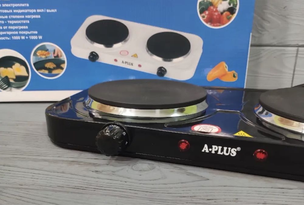 Плита электрическая A-Plus A-2104B электроплита настольная печь плитка