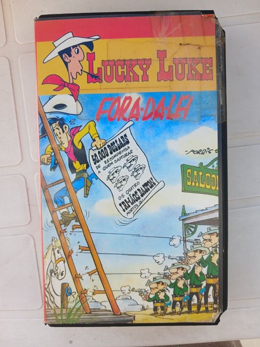 VHS Lucky Luke, volume 4
