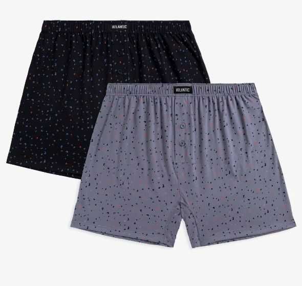 Труси сімейні АТЛАНТИК чоловічі вільного крою семейки ATLANTIC асортмт