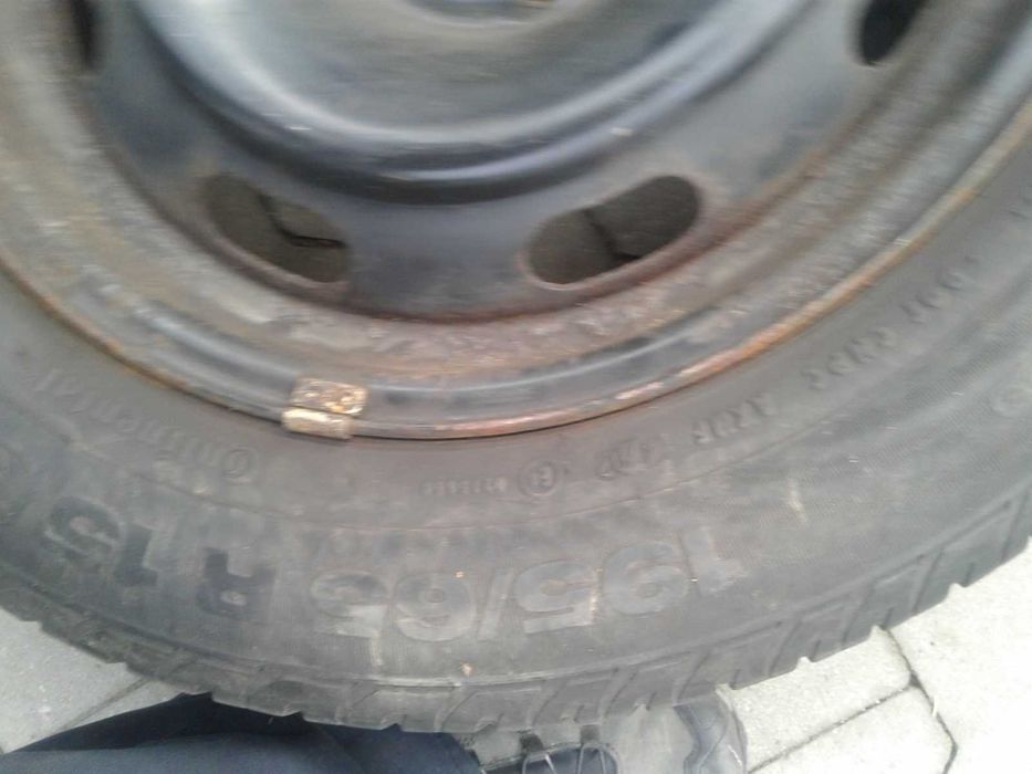 Felga 15 Koło 4x108 Peugeot 206 307 ET27 4x100 Dojazdówka Zapas Opona
