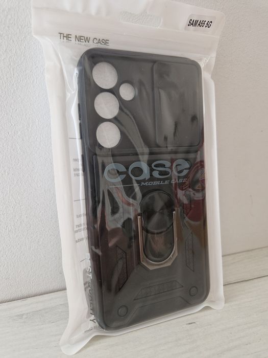 Slide Camera Armor Case do Samsung Galaxy A55 5G Czarny