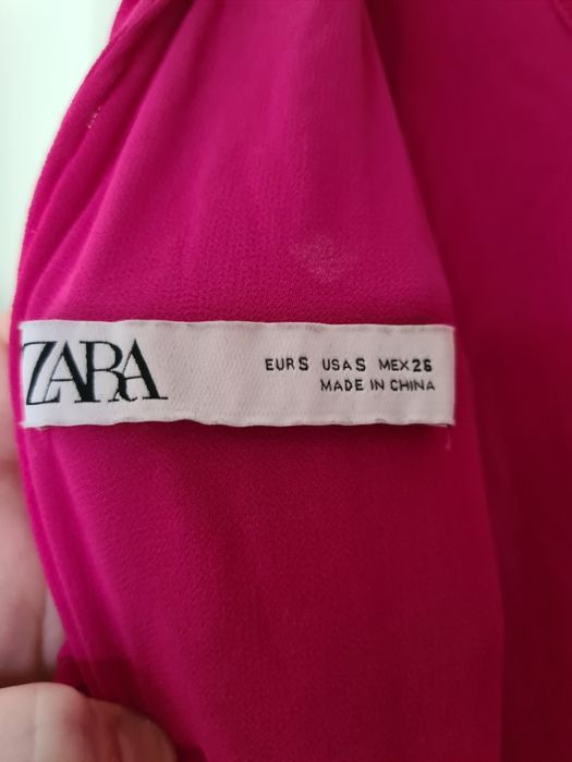 Sukienka ZARA fuksjowa