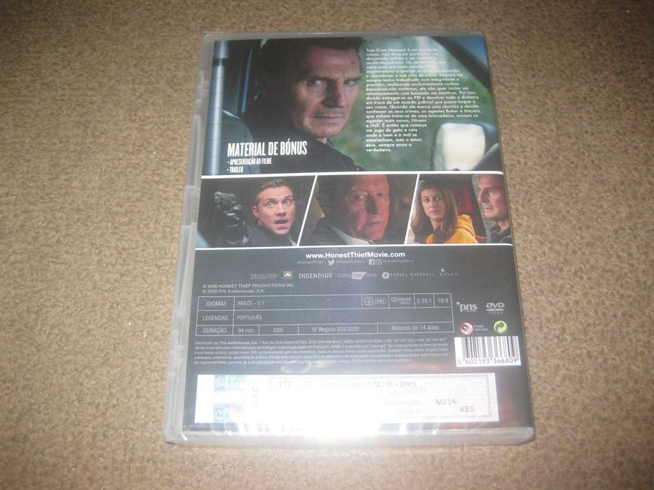 DVD "Um Último Golpe" com Liam Neeson/Selado!