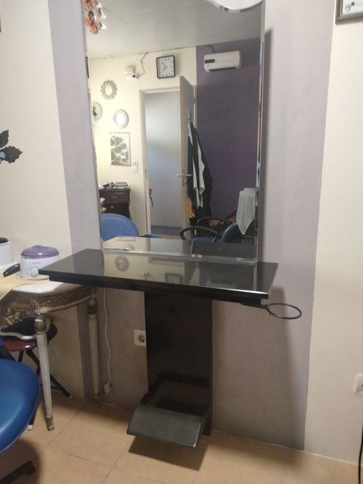 Bancada de cabeleireiro