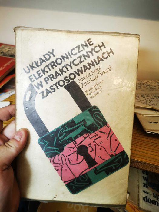 Zestaw 5 książek elektronika retro PRL