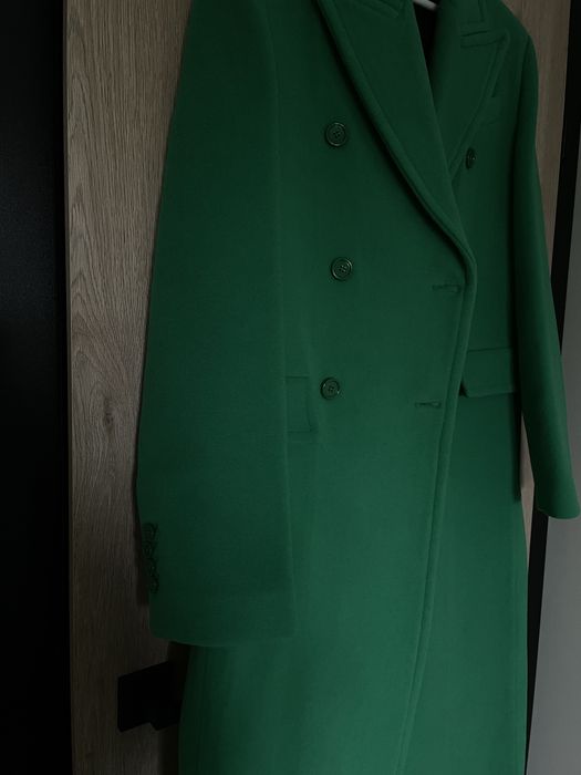 Wełniany płaszcz Mango S