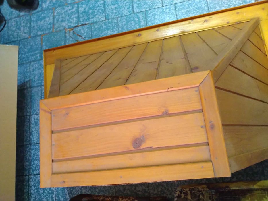 Okap kuchenny drewniany PRL