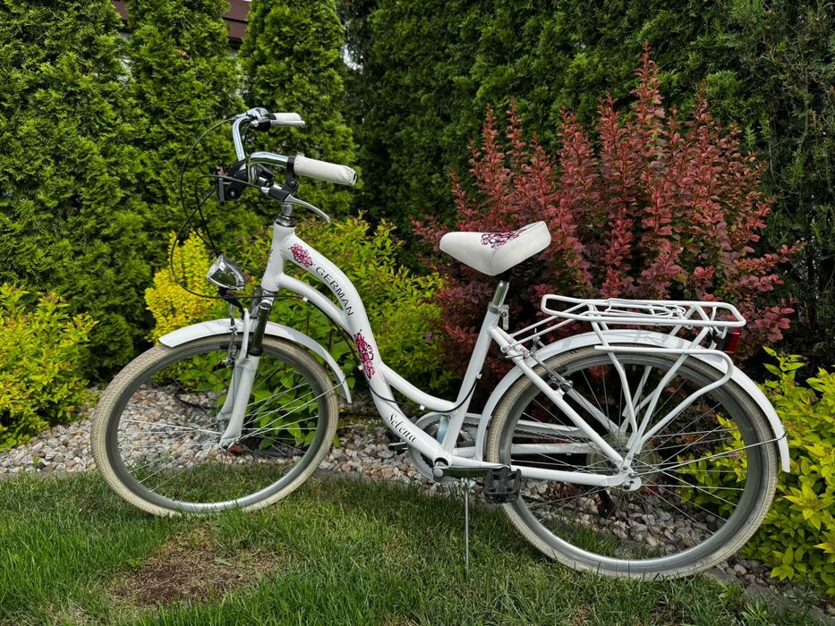 Rower miejski damski 26” German Selena – 7 biegów, bardzo dobry stan