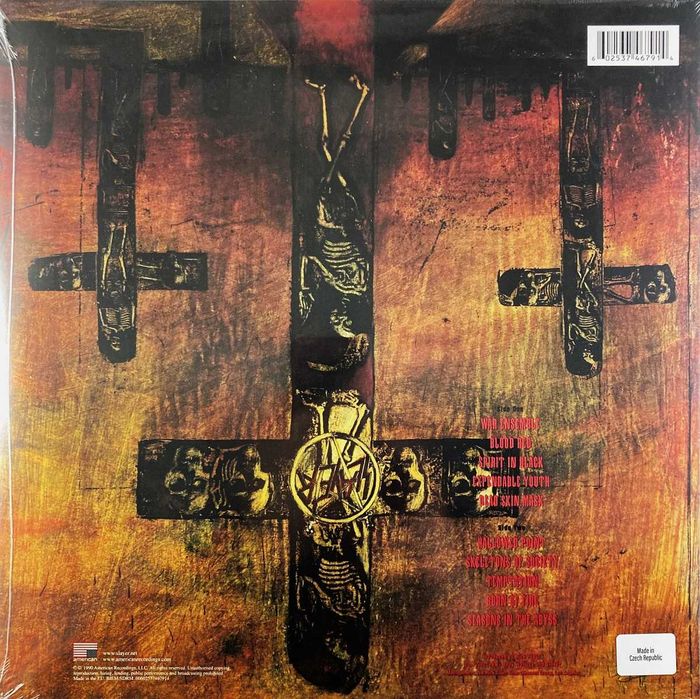 Платівка Slayer - Seasons In The Abyss (1990/2025) Різні видання