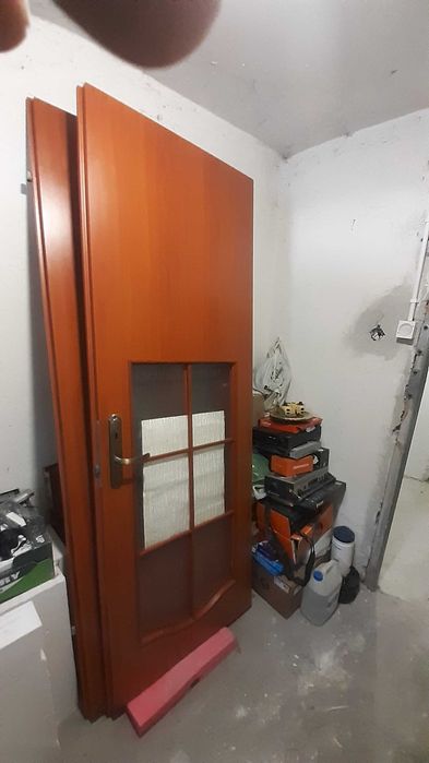 Drzwi 2 szt 80 cm plus framugami