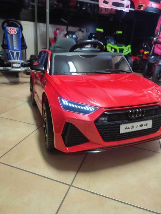 Samochód Auto AUDI RS6 GT Czerwony Auto na akumulator dla dzieci