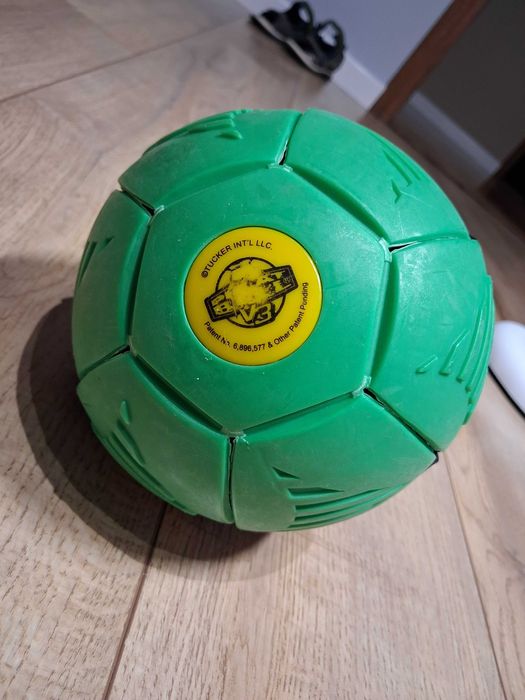 Dysko - piłka Phlat Ball zielono-czarna