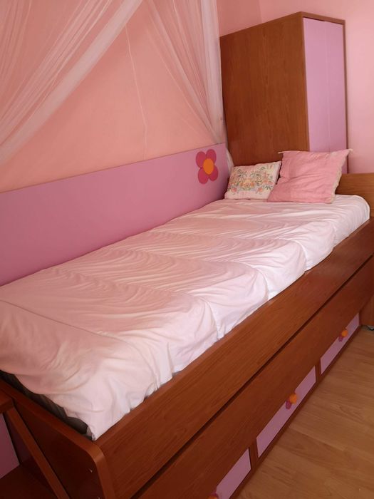 Mobília de quarto de criança / menina completo