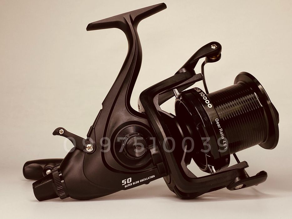Оригинал! Карповая Катушка Kaida 10000 с байтраннером рыболовная