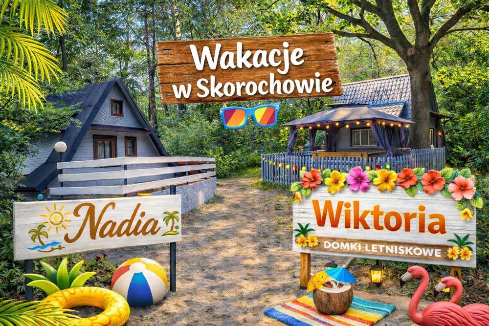 Domki Nysa Skorochów noclegi jezioro Nyskie  Wiktoria  Nadia