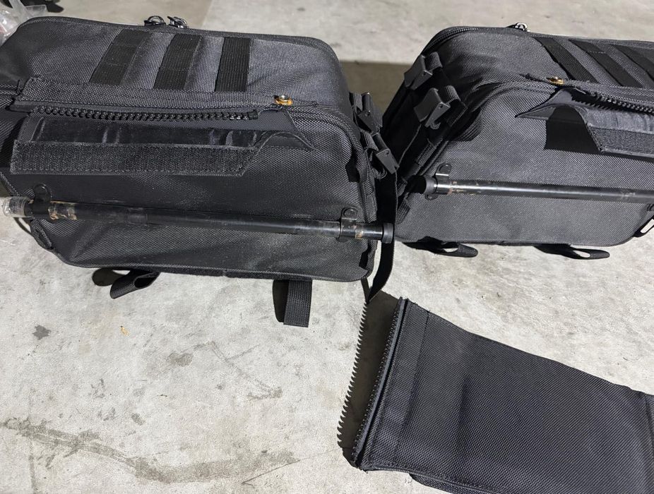 Nelson-Rigg NR-400 Route 1 Road Trip Saddlebags Black