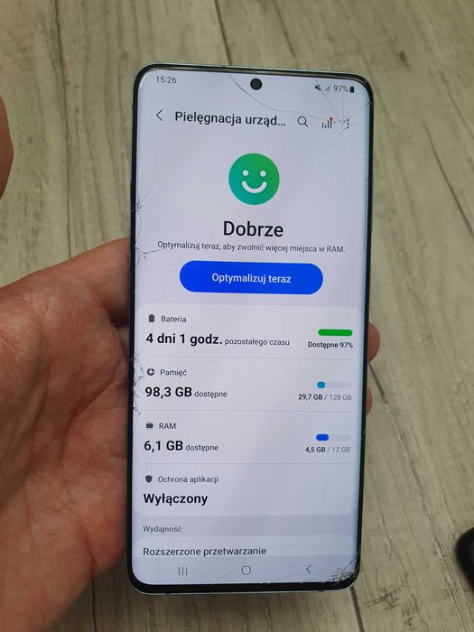 Samsung Galaxy S20+ 5G 12/128 czytaj opis !