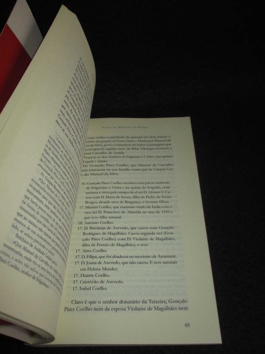 Livro Perfil do Marquês de Pombal Camilo Castelo Branco