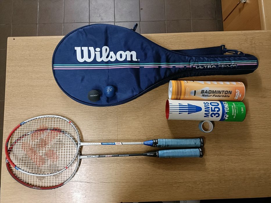 Zestaw do tenisa, badmintona