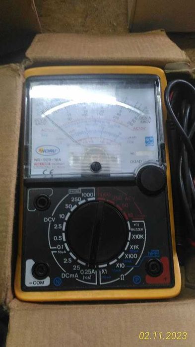 Multimetro analógico-Marca Noru-Modelo NR-909-164