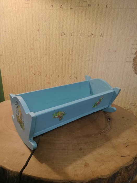 stara kołyska łóżeczko dla lalek