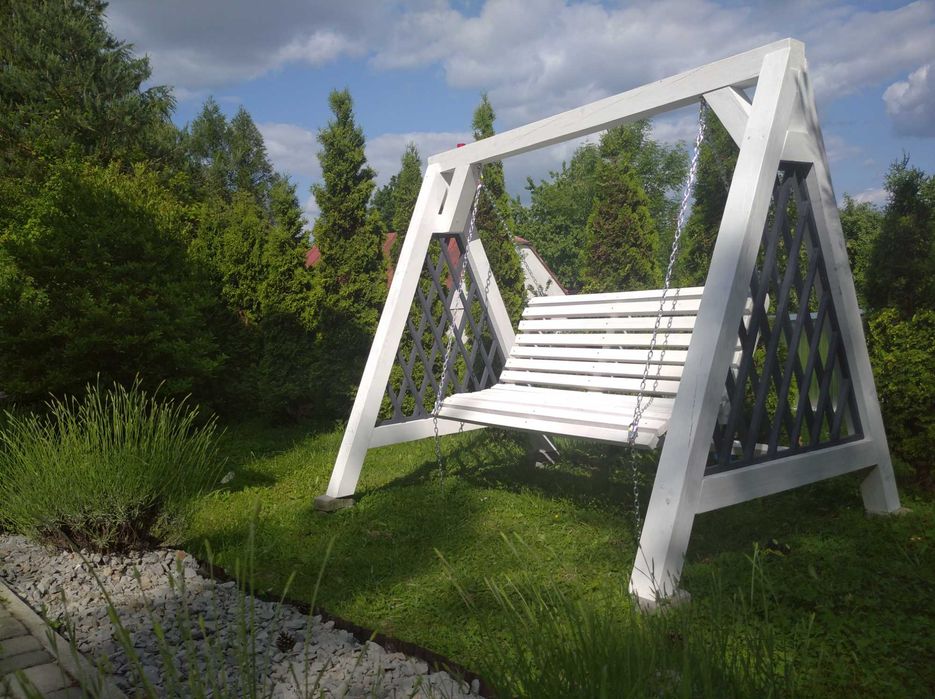 Sprzedam huśtawkę ogrodowa drewniana