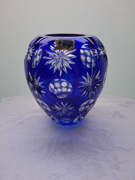 Вази кольоровий кришталь