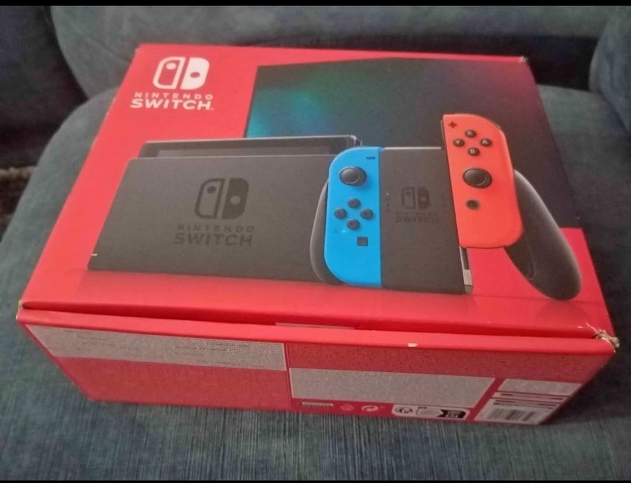 Nintendo Switch (Modelo V2 - Bateria Longa Duração) + Jogo Pokémon – Excelente Estado