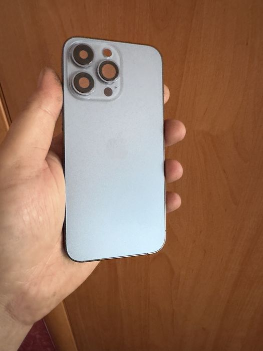 Корпус айфон 13про Max синийоригiнал iphone 13pro корпус панель стекло
