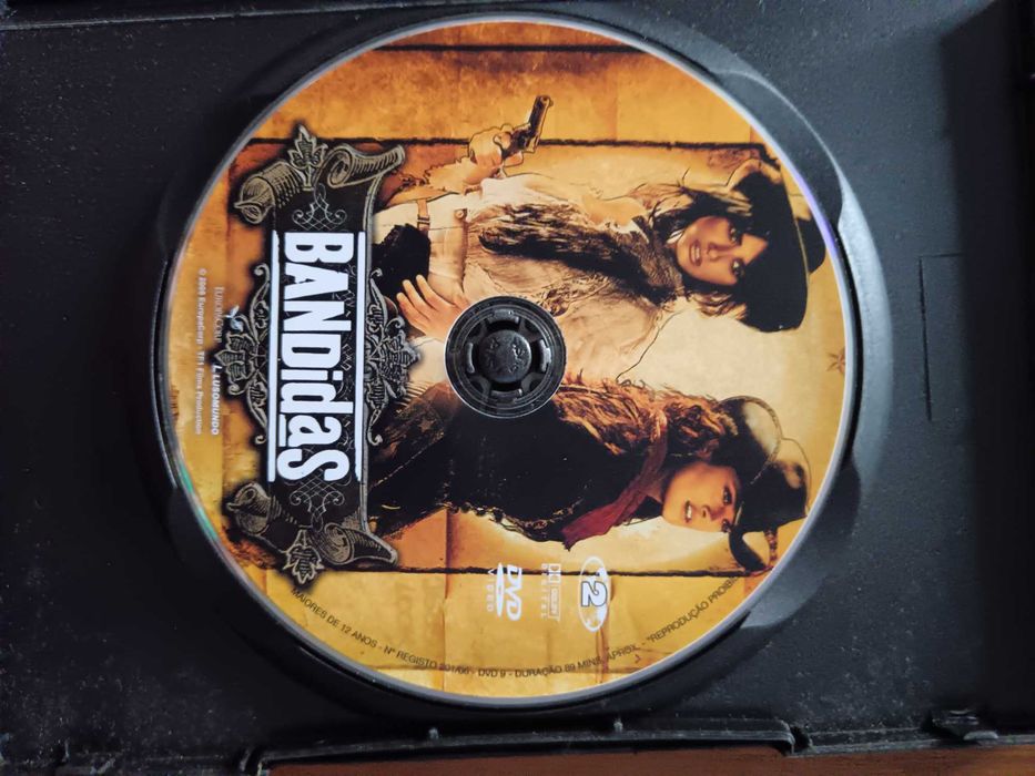 filme dvd original - bandidas