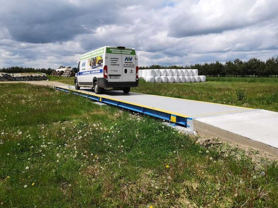 Waga samochodowa 50-60 ton 18x3 m stalowo-betonowa