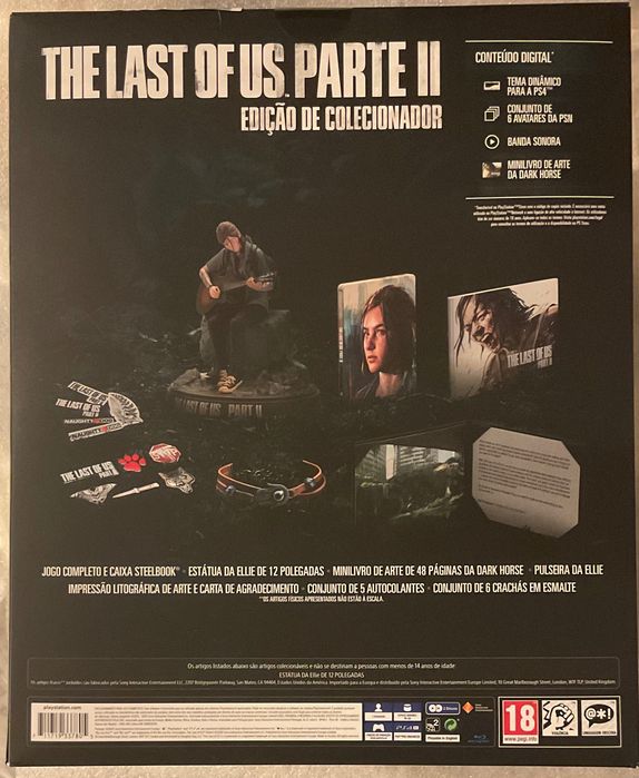 Last of us Parte II Collector Edition Selada