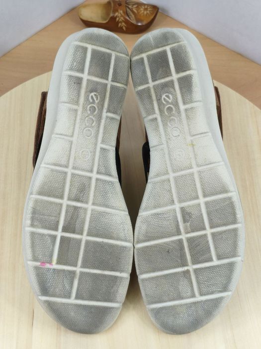 Sandały r.40 ECCO Felicia damskie skórzane na rzep