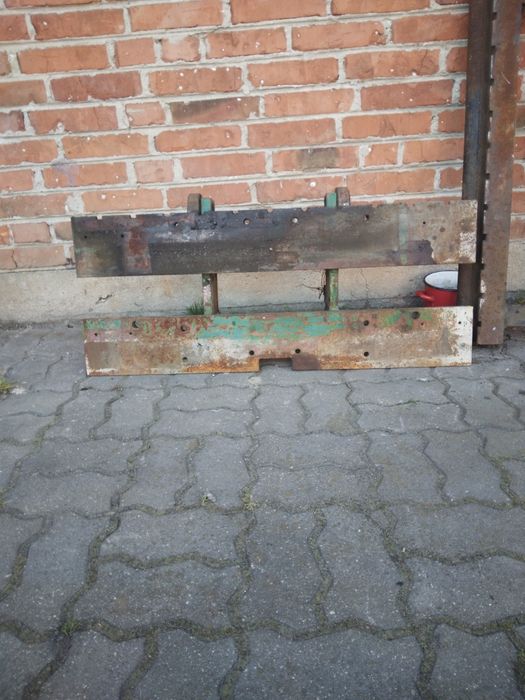 Płyta czołowa karetka 150cm  ramka widły