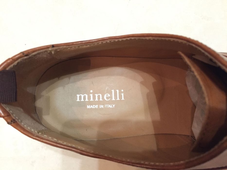 Туфлі нові чоловічи шкіряні італійськи Minelli 42,5-43 размер