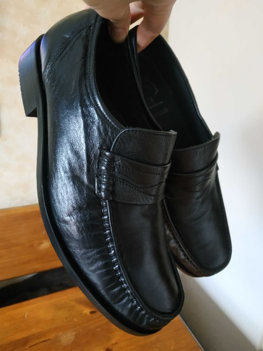 Весільні чоловічі туфлі шкіряні GALLUS MOCASSIN EXTRAWEIT 42р/27см