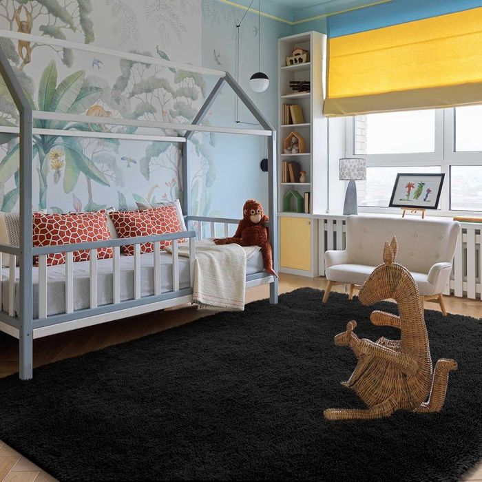 XSIVOD dywan do salonu 160x230 czarny