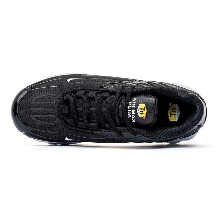 Мужские кроссовки Nike Air Max TN Plus 3 Leather Black&White. 41-45