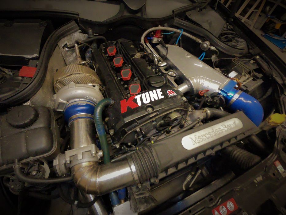 TurboKit kolektory Mercedes M104 M111 W203 W208 W202 W210 SLK CLK