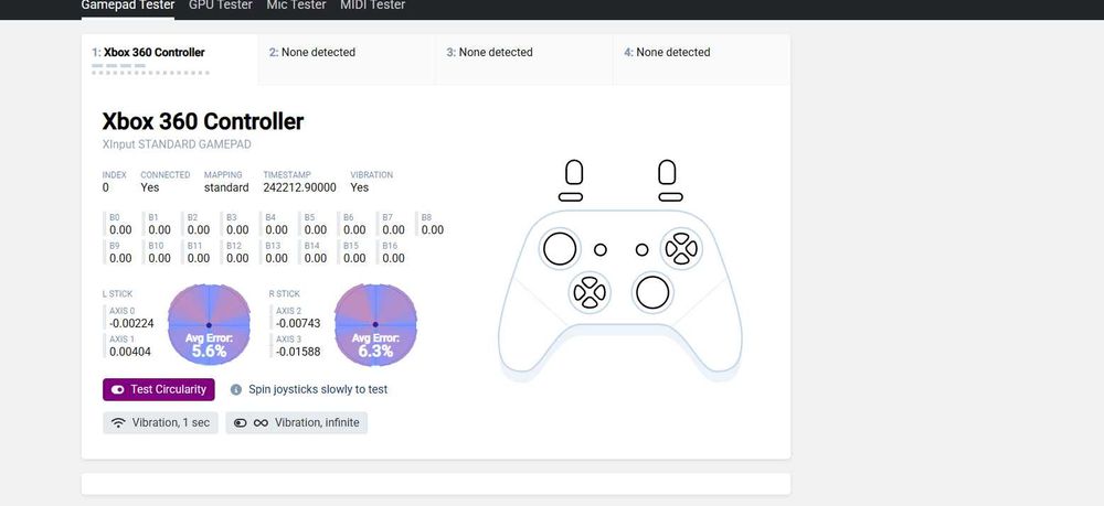 Kontroler Xbox Series z modyfikacją TMR | PAD | GAMEPAD | ONE | MOD X-BOX TMR-K Silver+ Adapter MICROSOFT Wireless USB Xbox One