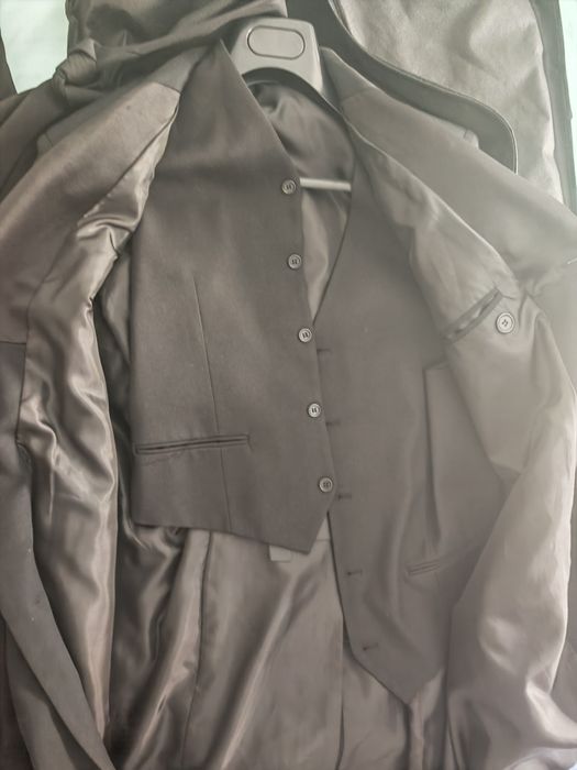 Traje Académico Masculino Copitraje Completo + Capa e Porta-fatos