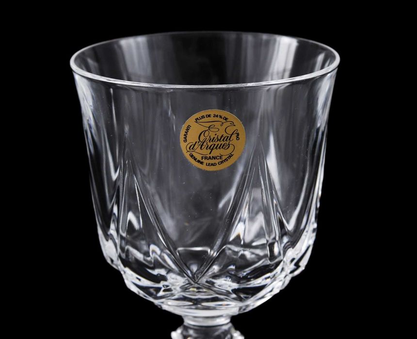 Serviço de copos  Cristal D'Arques completo para 12 pessoas.