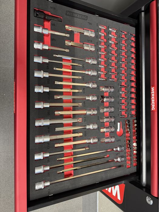 Szafka narzędziowa 259 elementow NOWA