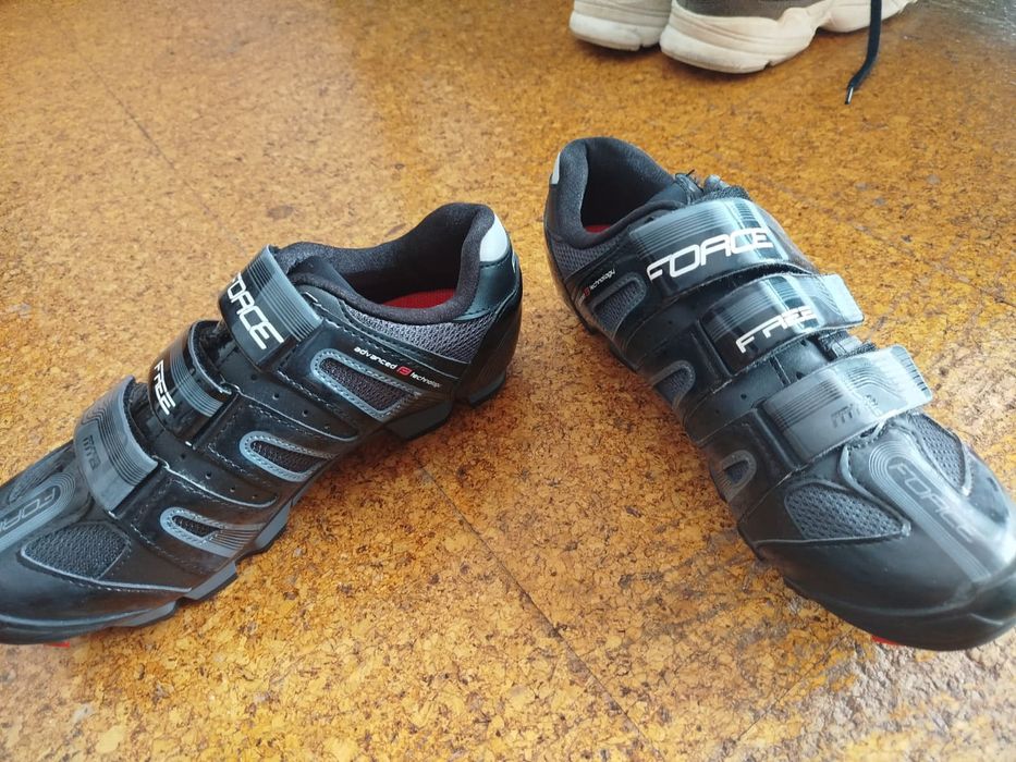 Sapatos Ciclismo BTT Force MTB FREE – Tam. 41 (Novos na Caixa)