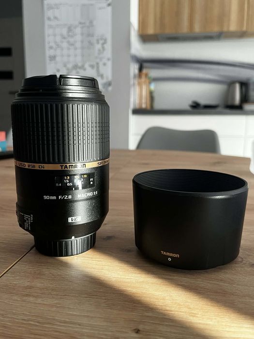 Obiektyw UŻYWANY Tamron SP 90 mm f/2.8 Di MACRO 1:1 VC USD / Nikon
