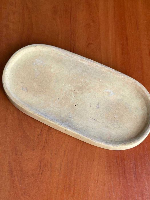 Глиняная подставка - поддон для цветочного вазона