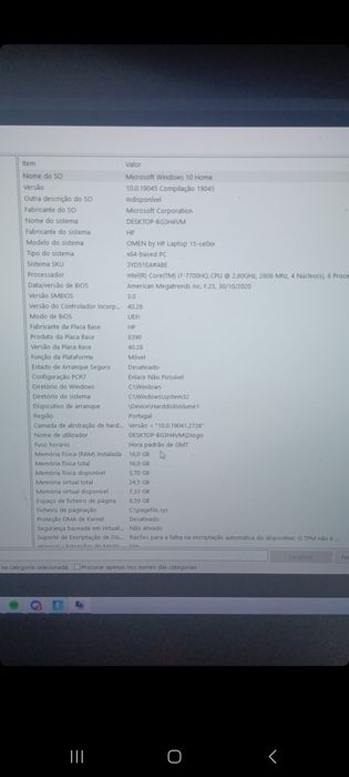 Omen by HP laptop 15 ce0xx