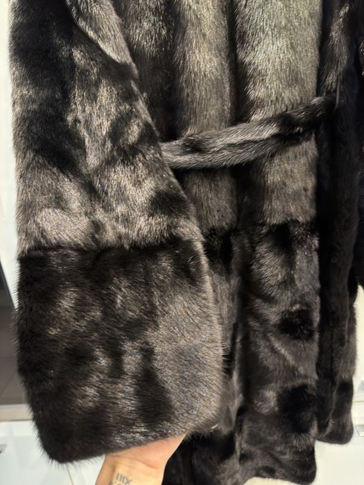 Шуба норковая в пол  халат шуба норкова  Kastoria Blackglama Греция