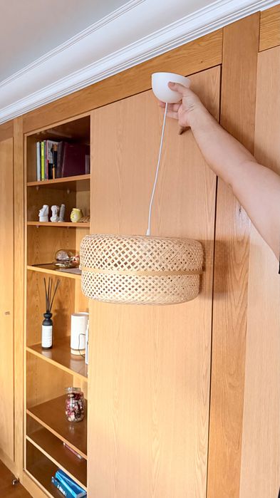 Candeeiro luminária de teto