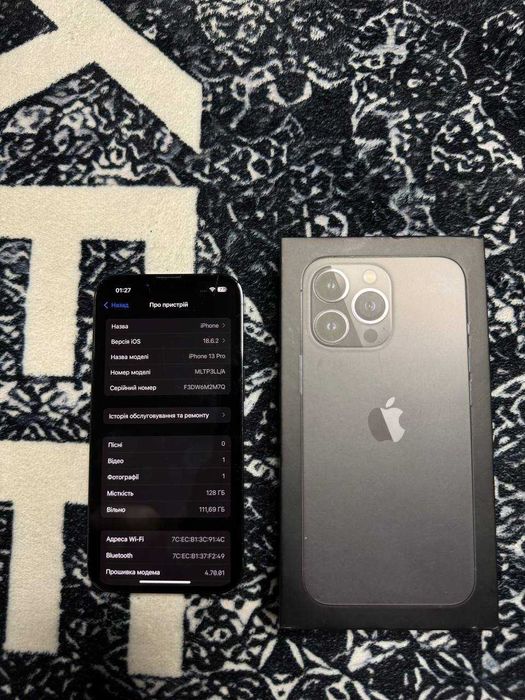 Iphone 13 pro 128gb Graphite NeverLock